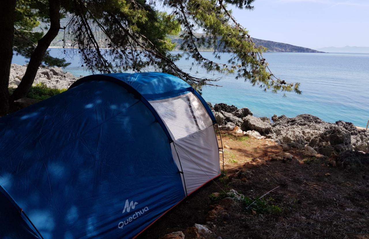 The Sea Cave Camping Himare Exterior photo